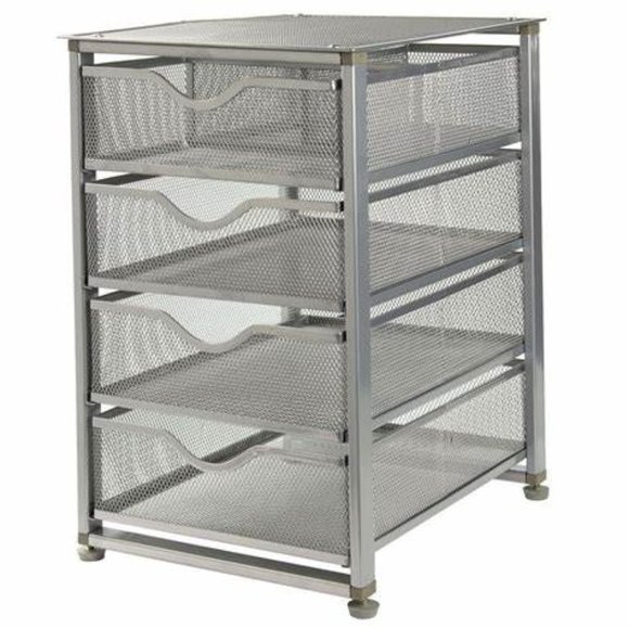 Other - Metal Mesh organizer  Drawers cabinet desk